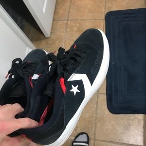 Custom converse skate shoes